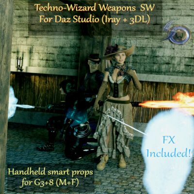 Click here to see preview images for "Techno-Wizard Weapons - SW" Techno-Wizard Weapons - SW