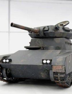 Light Track Machine Gun