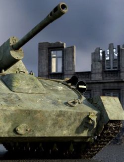 SU76 Russian Tank
