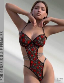 Girl Next Door Bodysuit 03 for Genesis 8 and 9 Females