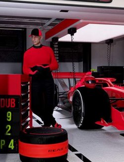 Concept Race Car Bundle Materials