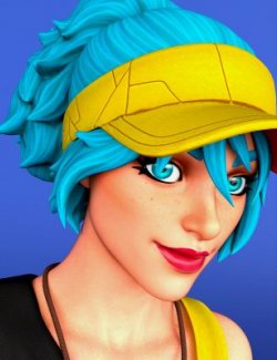 Fortnite Comet for Genesis 8 and 9