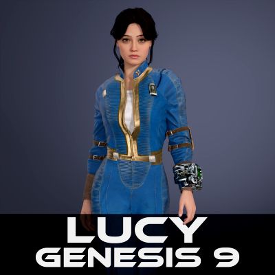 Click here to see preview images for "Lucy for Genesis 9" Lucy for Genesis 9
