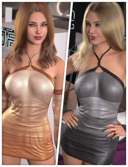 Fashionable Textures for dForce SU Sensual Cutout Dress