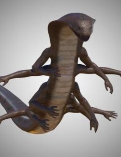 Snake Man for Poser