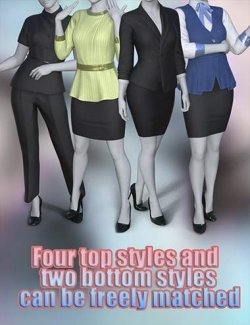 Collection of Bussiness Suits for Genesis 9