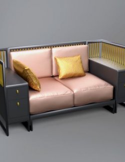 AQ3D Master Sofa 227