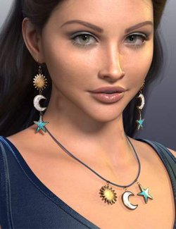 Constellation Jewelry for Genesis 9