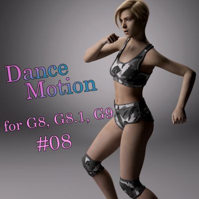 Click here to see preview images for "Dance Motion #08" Dance Motion #08