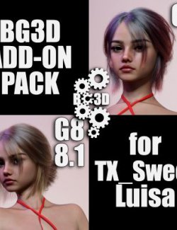 BG3D Add-On Pack- TX Sweet Luisa Premium Pack for G9 G8 G8.