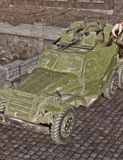 BTR 152D AA Vehicle wt for DAZ3D