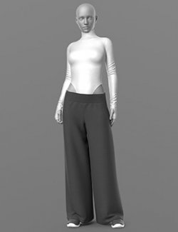 Wide Trousers Bodysuit Sneakers 2v G8 Female