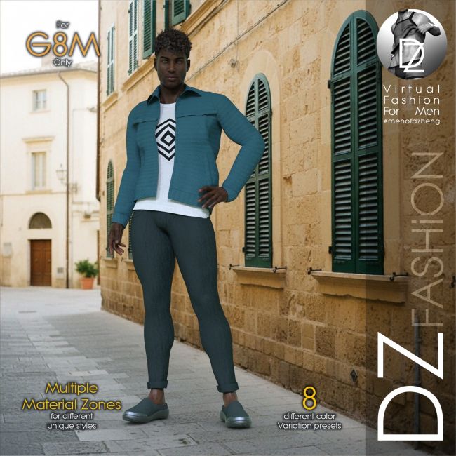 Click here to see preview images for "DZ City Street Casual for G8M" DZ City Street Casual for G8M