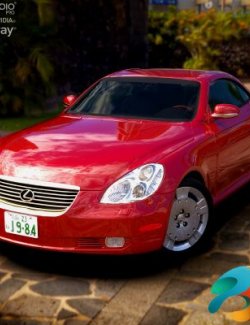 Lexus SC430 2002 for Daz Studio