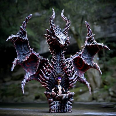 Click here to see preview images for "The Draconic Throne" The Draconic Throne