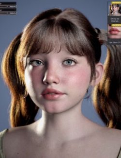 3DKing Isla Teen Character for Genesis 9