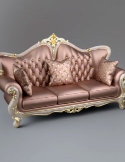 AQ3D Master Sofa 235
