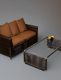 AQ3D Master Sofa 236
