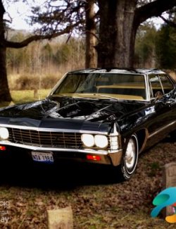 Chevrolet Impala Sport Sedan 1967 for DAZ Studio