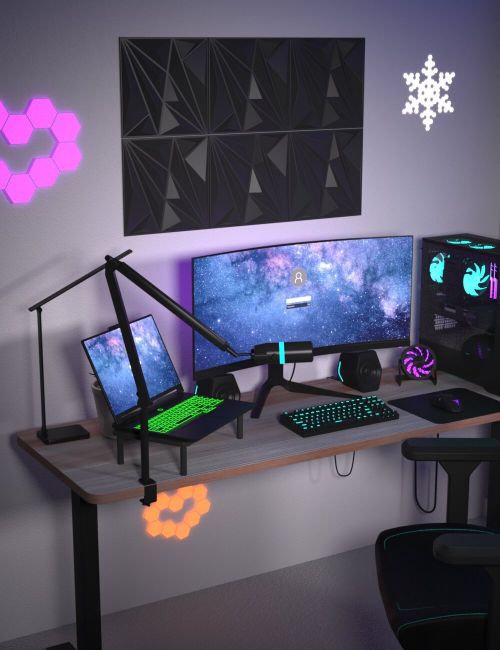 Click here to see preview images for "PC Gaming Essentials Set Addon Pack 02" PC Gaming Essentials Set Addon Pack 02