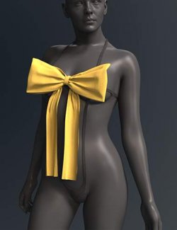 dForce SPR Bowtie Pajamas Suit for Genesis 9