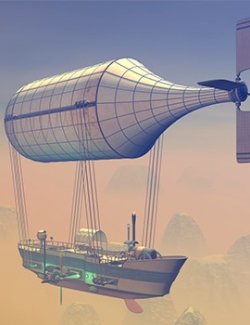 Torpedo Zeppelin for Daz Studio