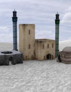 Middle East Buildings 4 for DAZ Studio