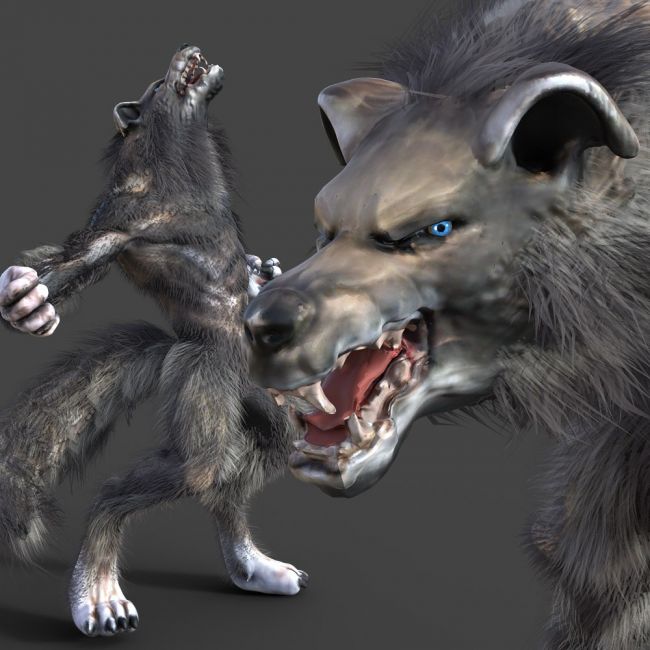 Click here to see preview images for "Werewolf for Daz Studio" Werewolf for Daz Studio