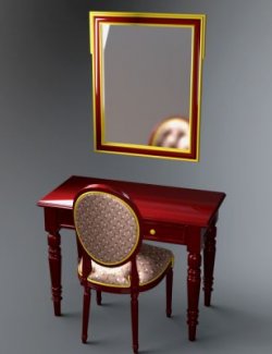 AQ3D Master Dressing Table 9