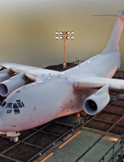 C-17 Globemaster Plane MW3 for Daz3D