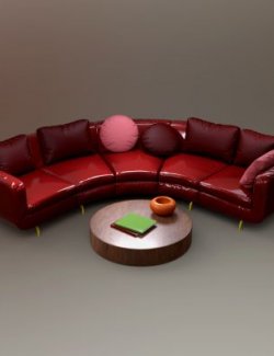 AQ3D Master Sofa 239