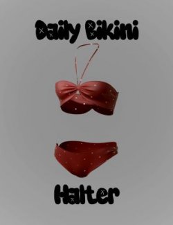 Daily Bikini Halter for Genesis 9