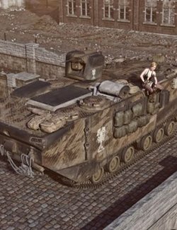 MAV Amphibious Vehicle BF42 for DAZ3D