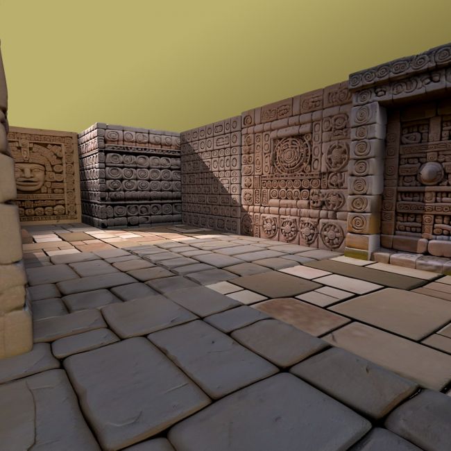 Click here to see preview images for "Mayan Wall Panels 2" Mayan Wall Panels 2