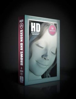 HD Essentials Brows and Noses for Genesis 9