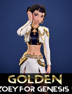 Golden Zoey for Genesis 9