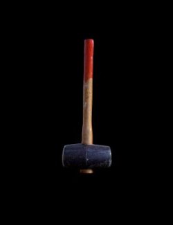 AI-Generated Wooden Mallet