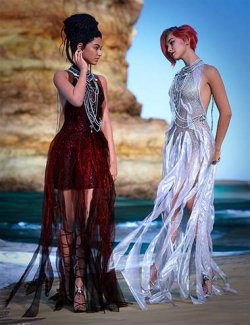 dForce Enchanting Ethereal Outfit Texture Add-On