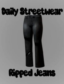 Daily Streetwear Ripped Jeans for Genesis 9