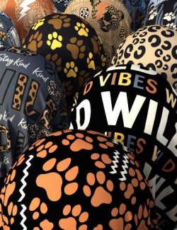 Wild Print Fabric Iray Shaders- MR