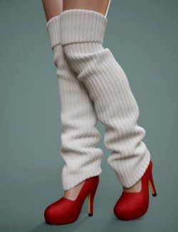 Knee Socks and Shoes 1v for Genesis 9