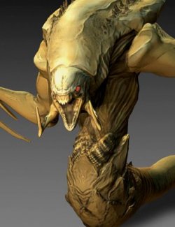 Hydralisk Creature for Poser
