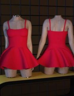 3DL dForce Casual Crush Dress For G8F/G9