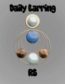 Daily Earrings RS for Genesis 9