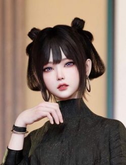 Noki Trinity Loop Celestial Bun for Genesis 9