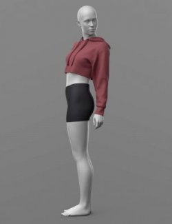 Hoody 03v and Sports Shorts G9