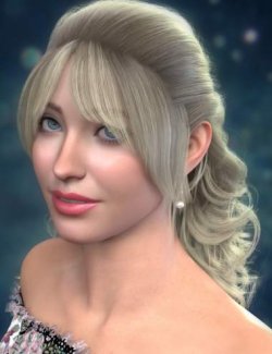 Looped Bow Hair for Genesis 9