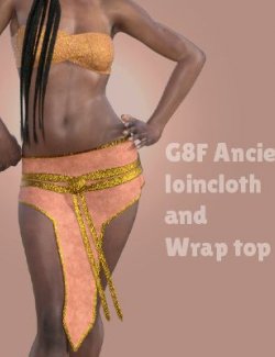 G8F Ancient Loincloth and Wrap Top