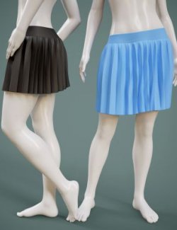 Pleated Skirt for G8 Female