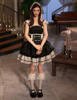 dForce Lala Princess Set for Genesis 9